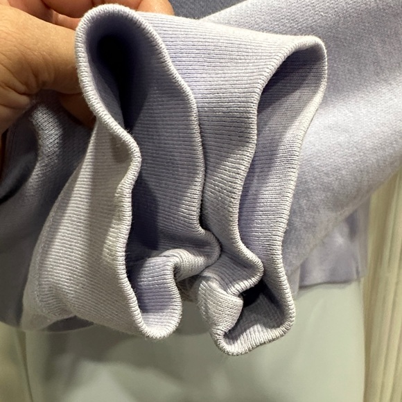 #506 Wilfred Light Purple Cropped Hoodie - Picture 5 of 9